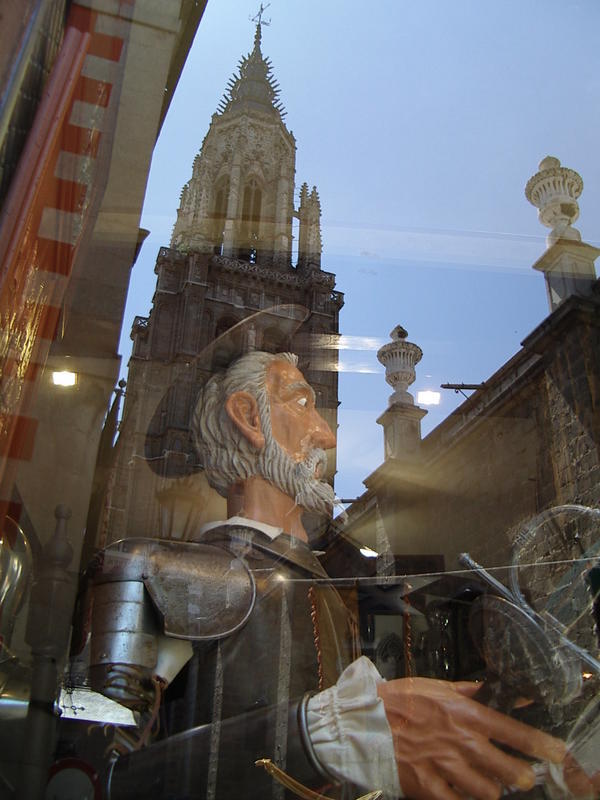 La Catedral de Toledo reflejada en Don Quijote