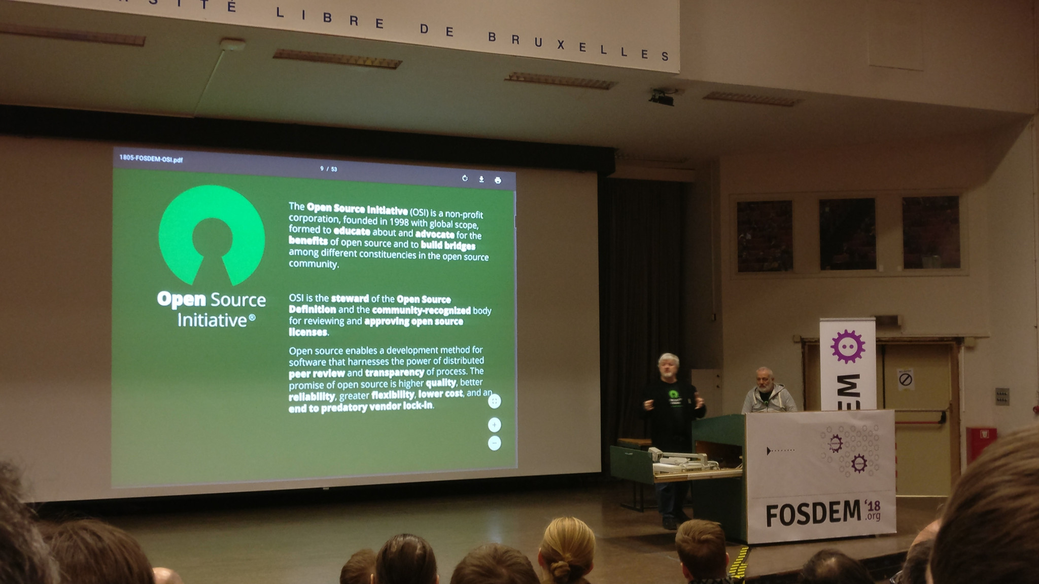 Featured image of post FOSDEM 2018: Saturday