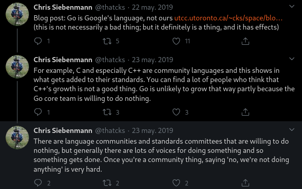 Is Golang truly community driven