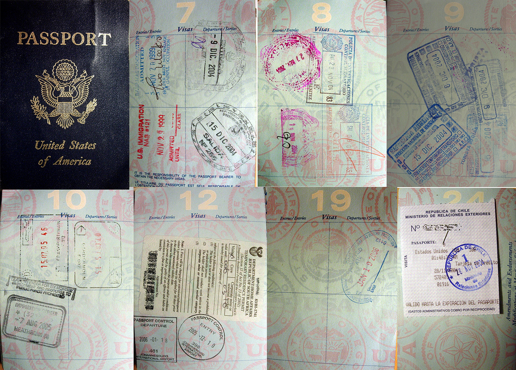 Stamped Passport