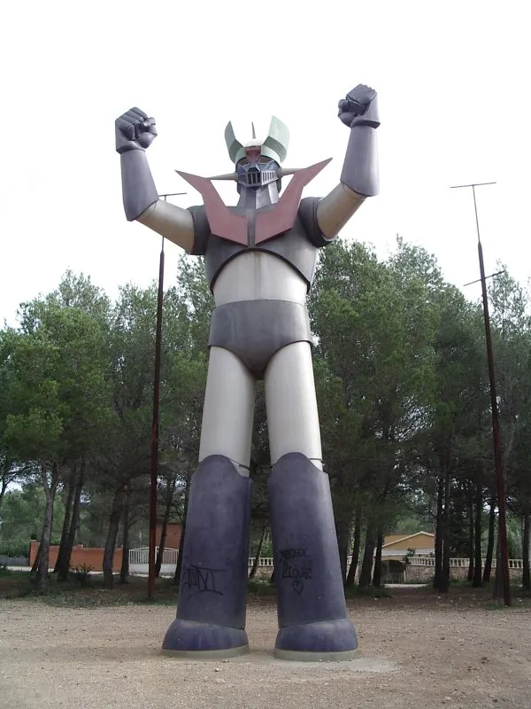 Estatua de Mazinger Z Estatua de Mazinger Z