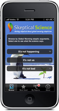 Skeptical Science iPhone App