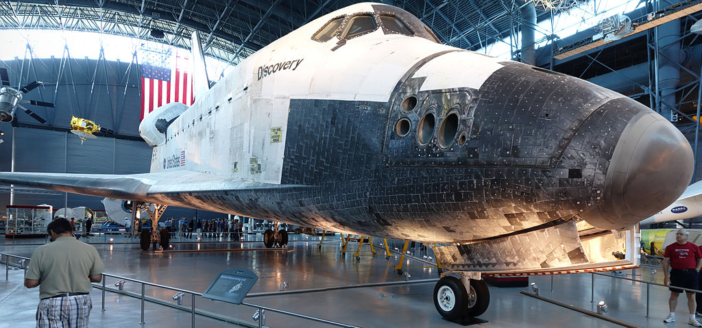 Space Shuttle Discovery on Display