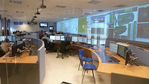 Sala de Control del experimento ATLAS