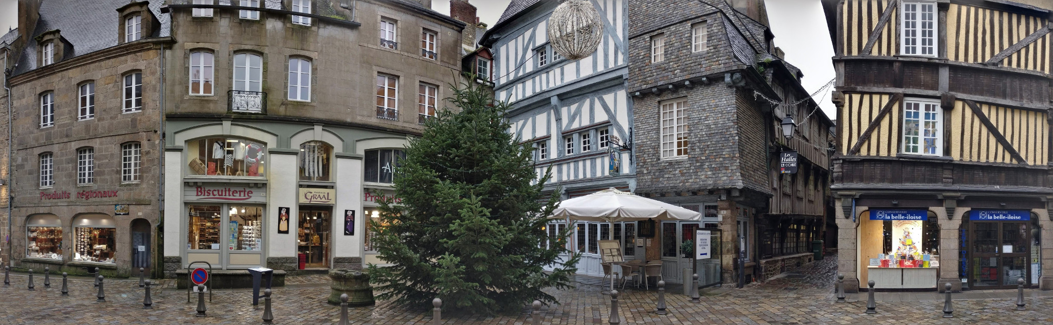 Panoramic in Dinan