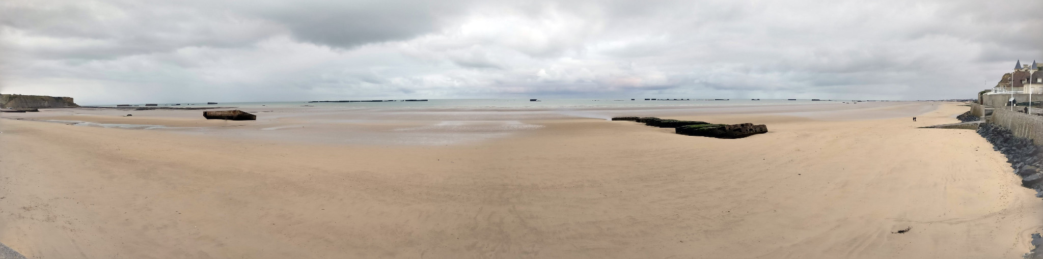 Port Winston or Mulberry harbours
