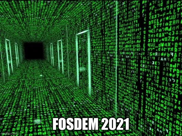 Featured image of post FOSDEM 2021, the first virtual FOSDEM